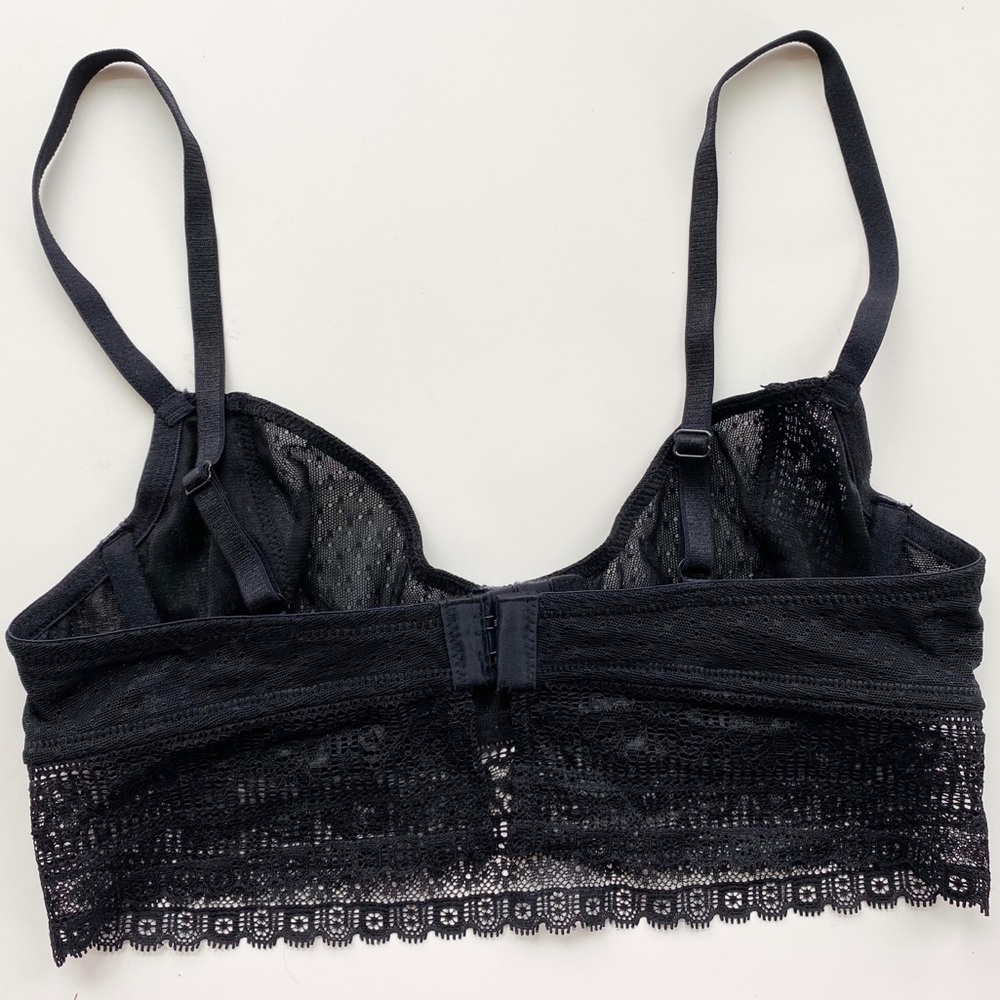 4/$20 Free People Intimately lace bralette unpadded 34A - Picture 2 of 8